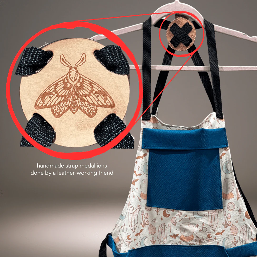 Handmade Cotton Apron - Image 3