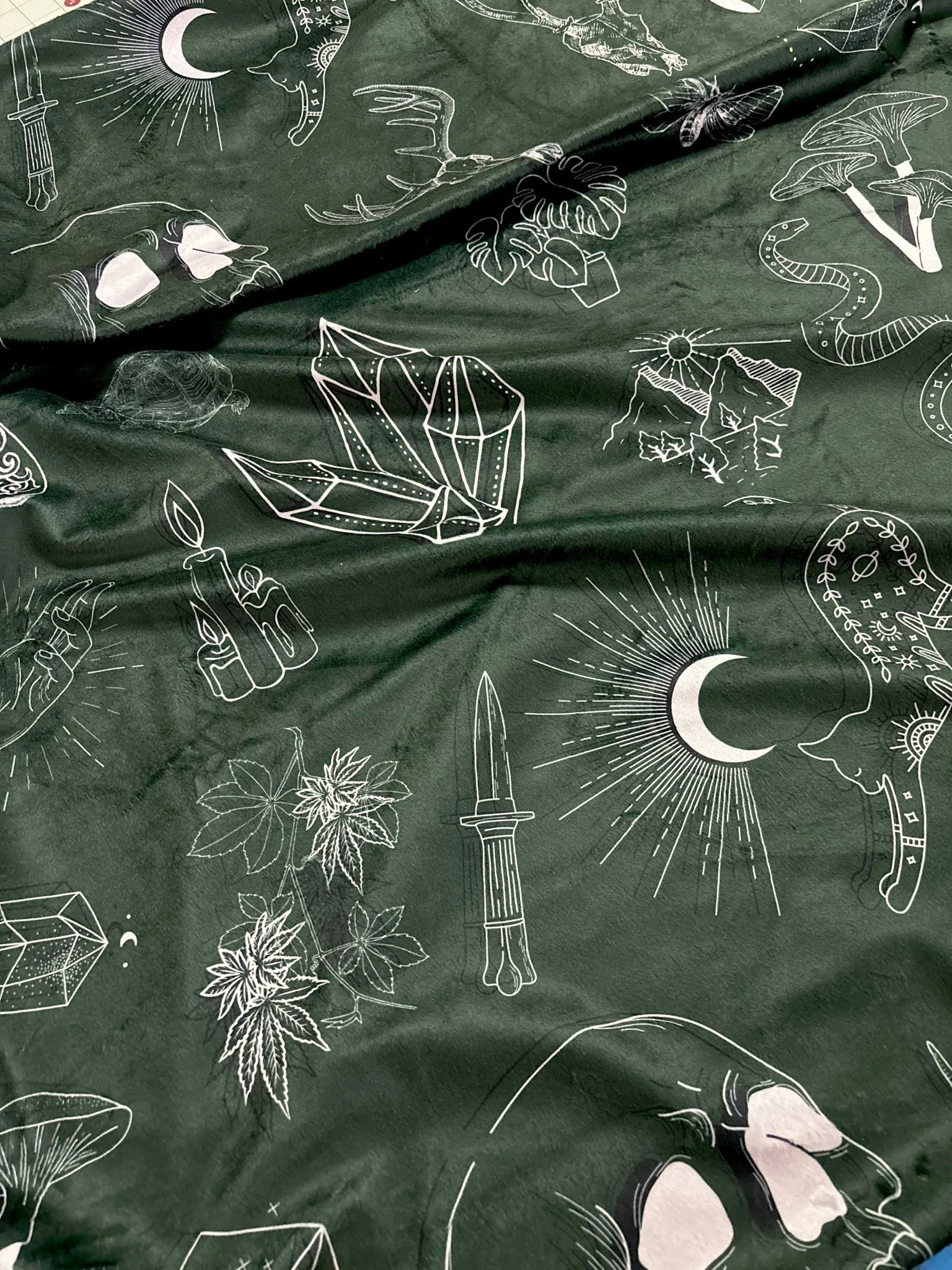 Custom Grownup Blankies - Dark Collection, Minky Blanket - Image 108
