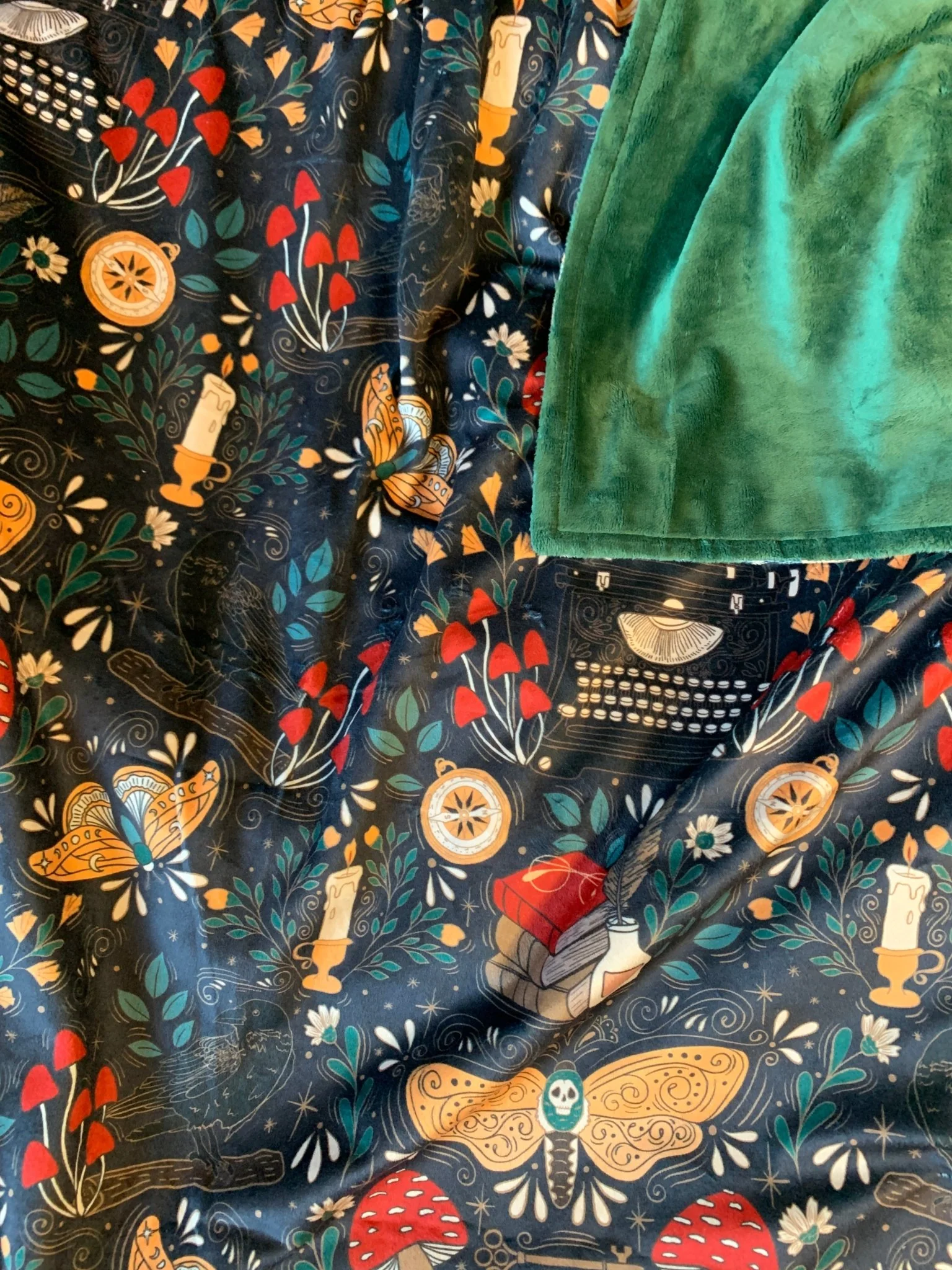Custom Grownup Blankies - Dark Collection, Minky Blanket - Image 12