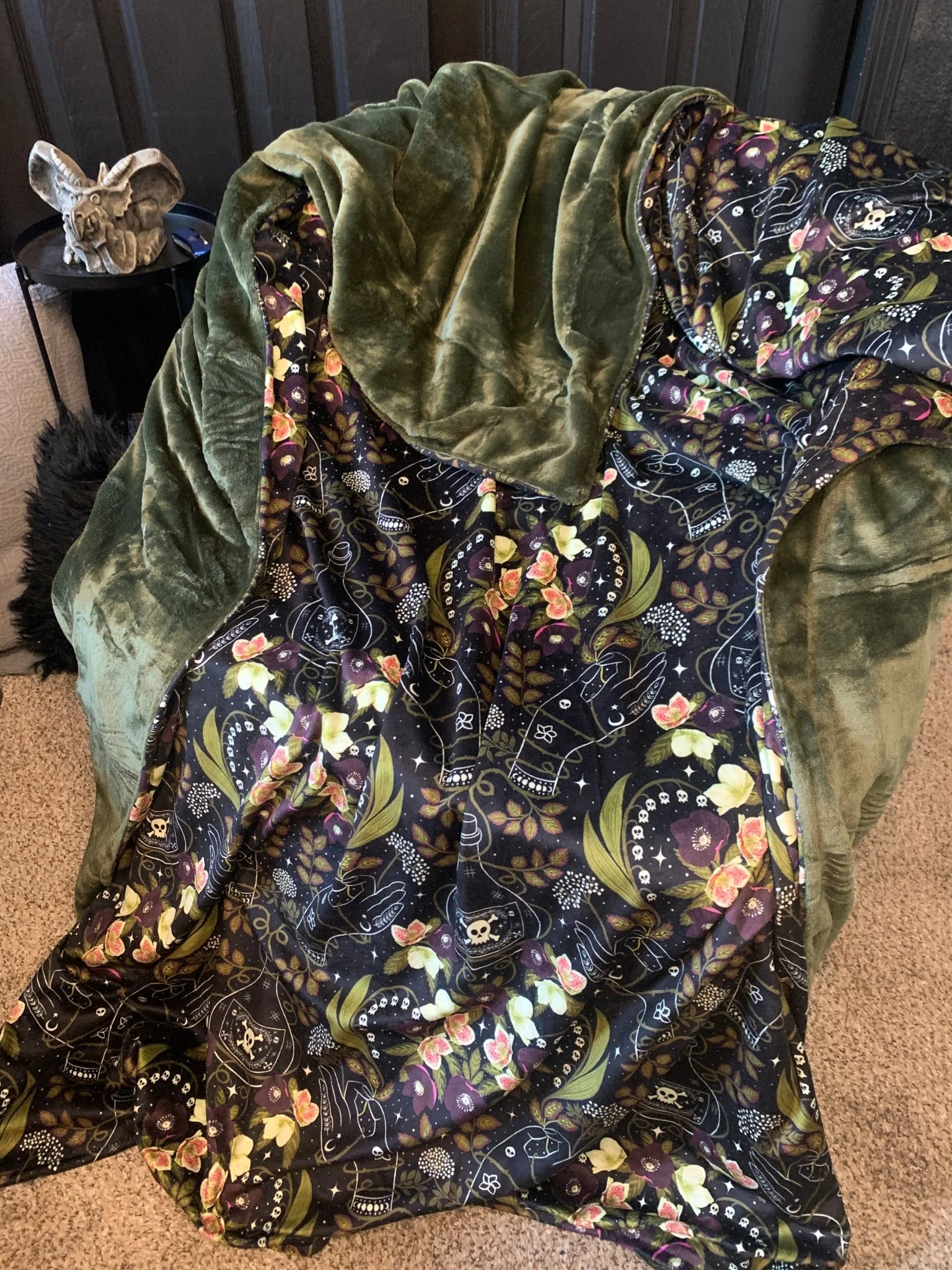 Custom Grownup Blankies - Dark Collection, Minky Blanket - Image 42
