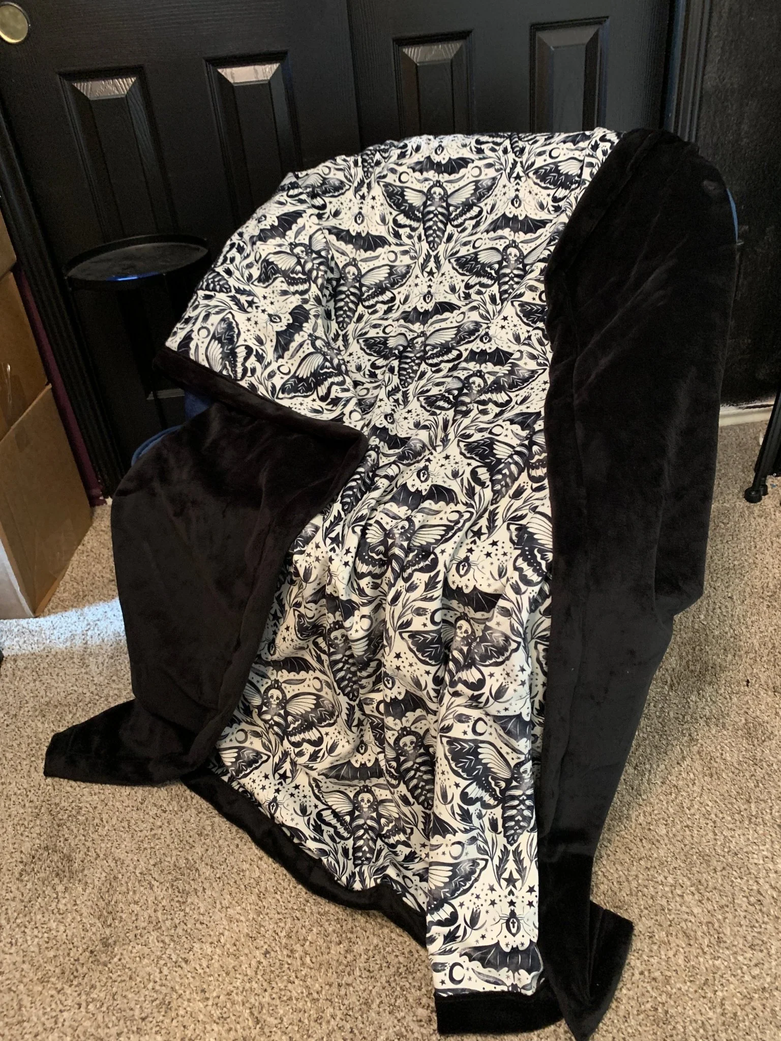 Custom Grownup Blankies - Dark Collection, Minky Blanket - Image 60