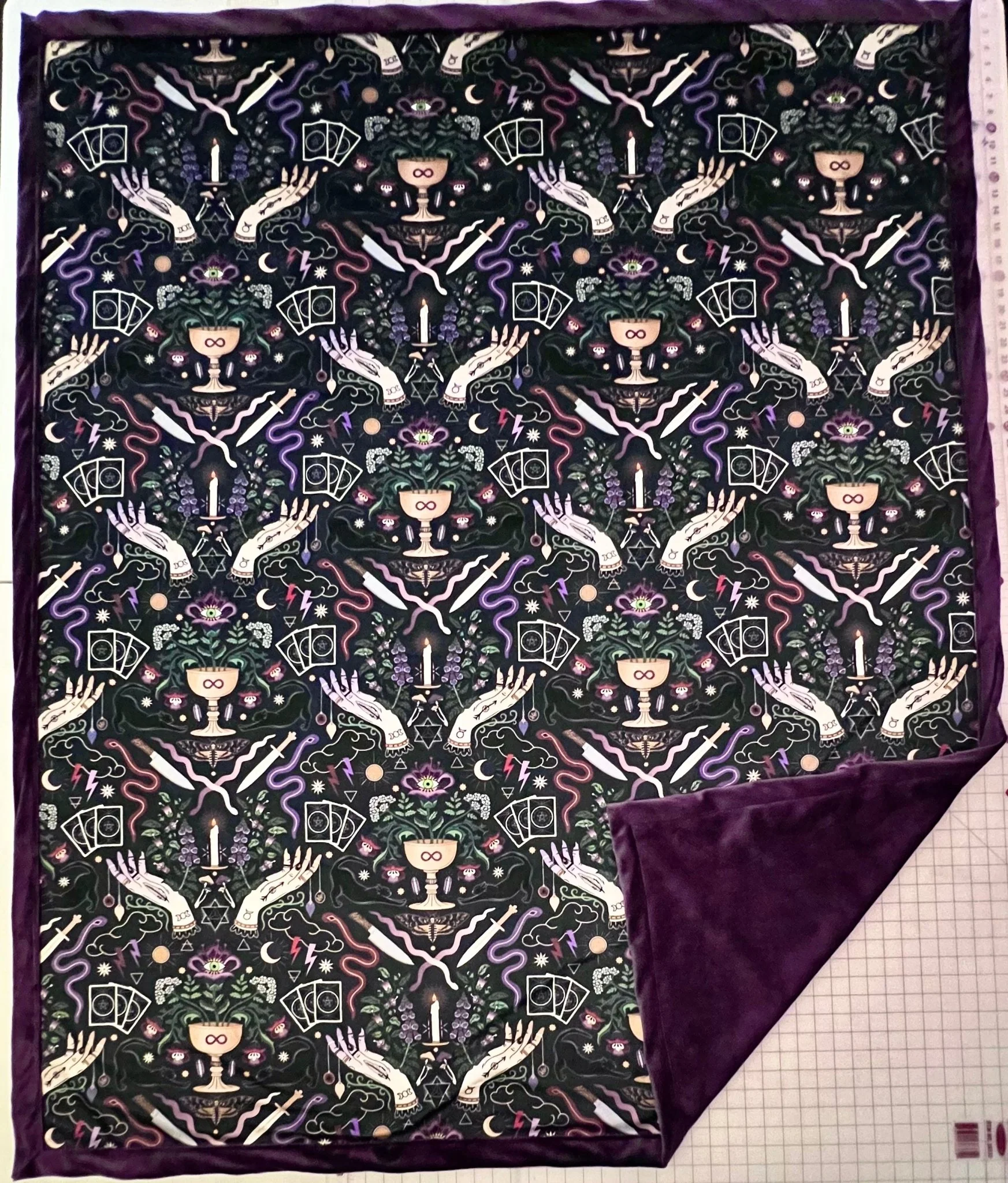 Custom Grownup Blankies - Dark Collection, Minky Blanket - Image 68