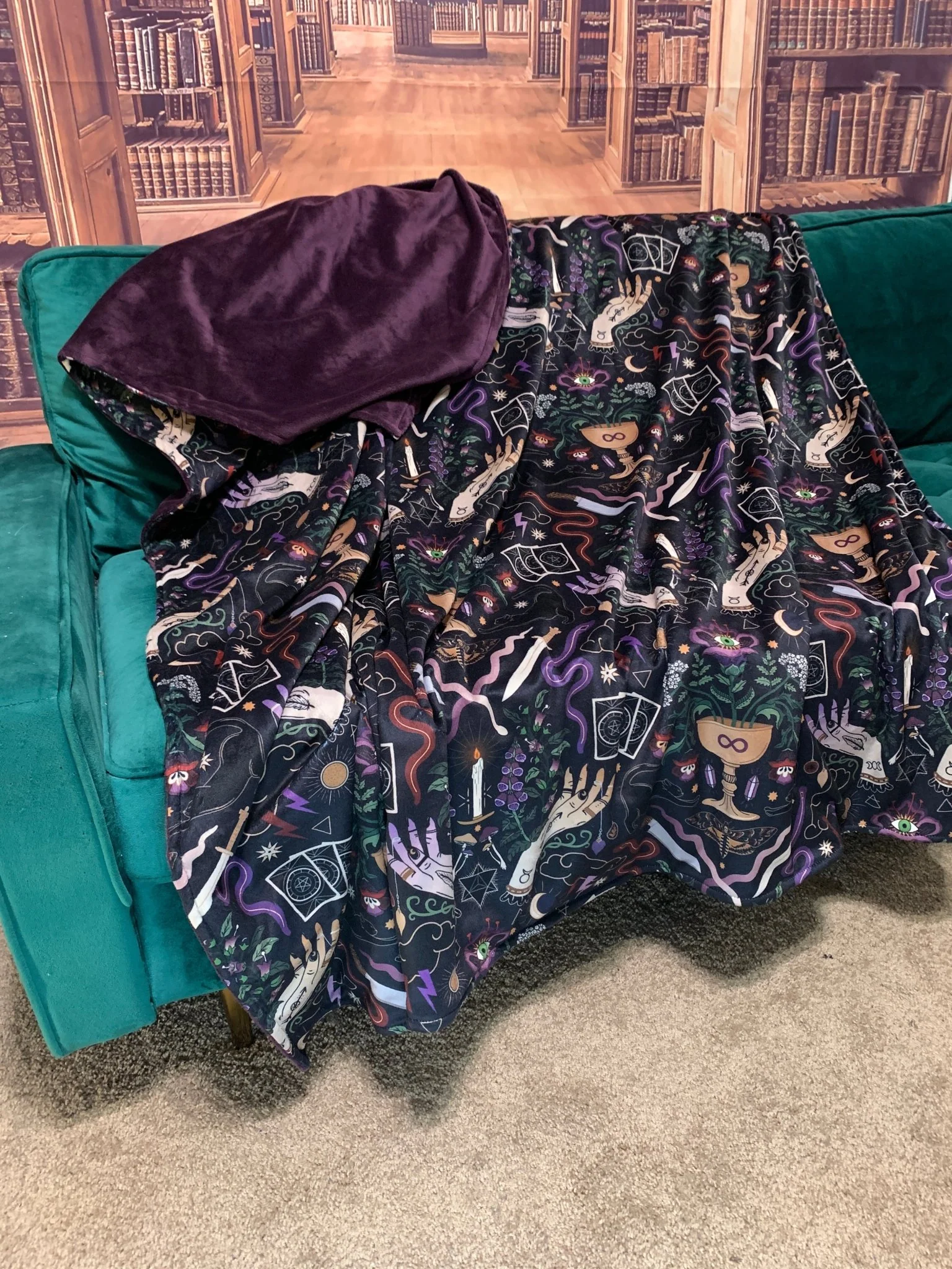 Custom Grownup Blankies - Dark Collection, Minky Blanket - Image 70