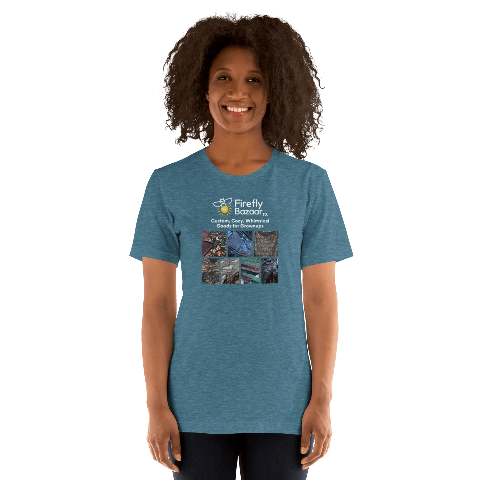 Firefly Bazaar Print Grid T-shirt - Image 12
