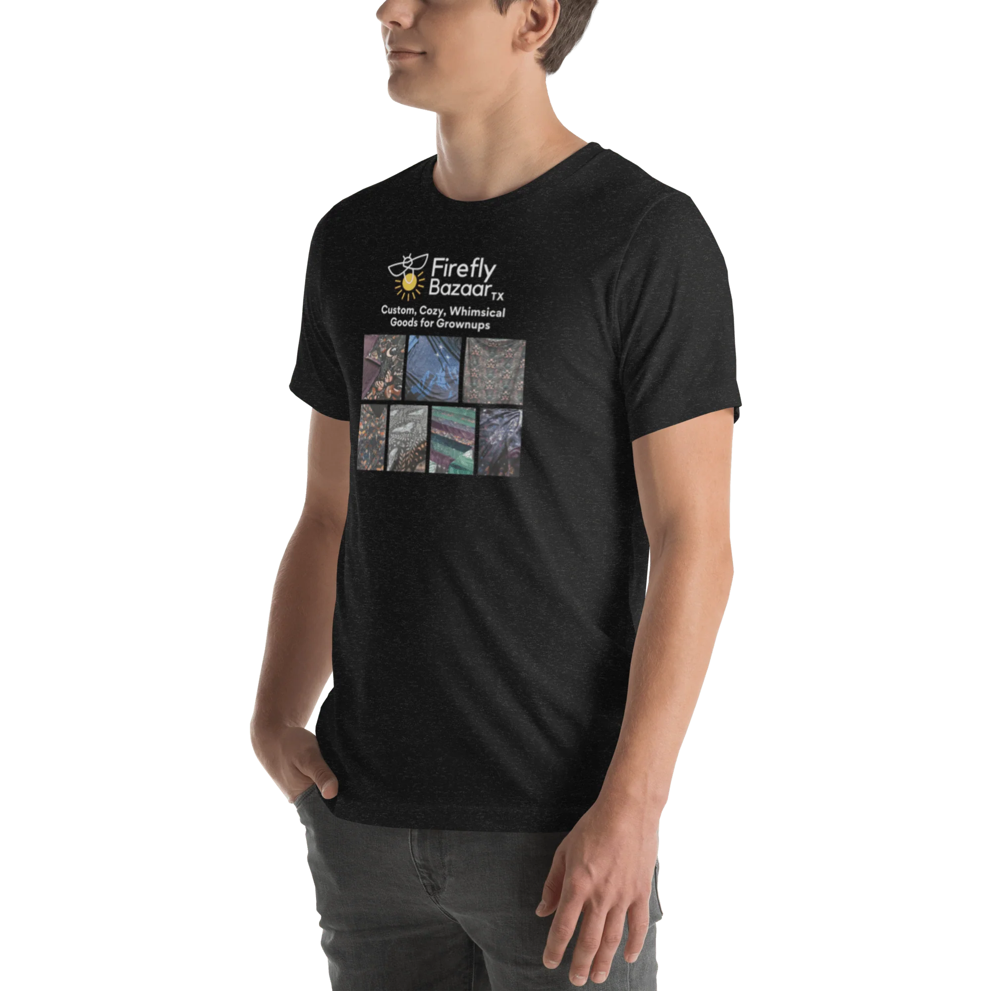 Firefly Bazaar Print Grid T-shirt - Image 3
