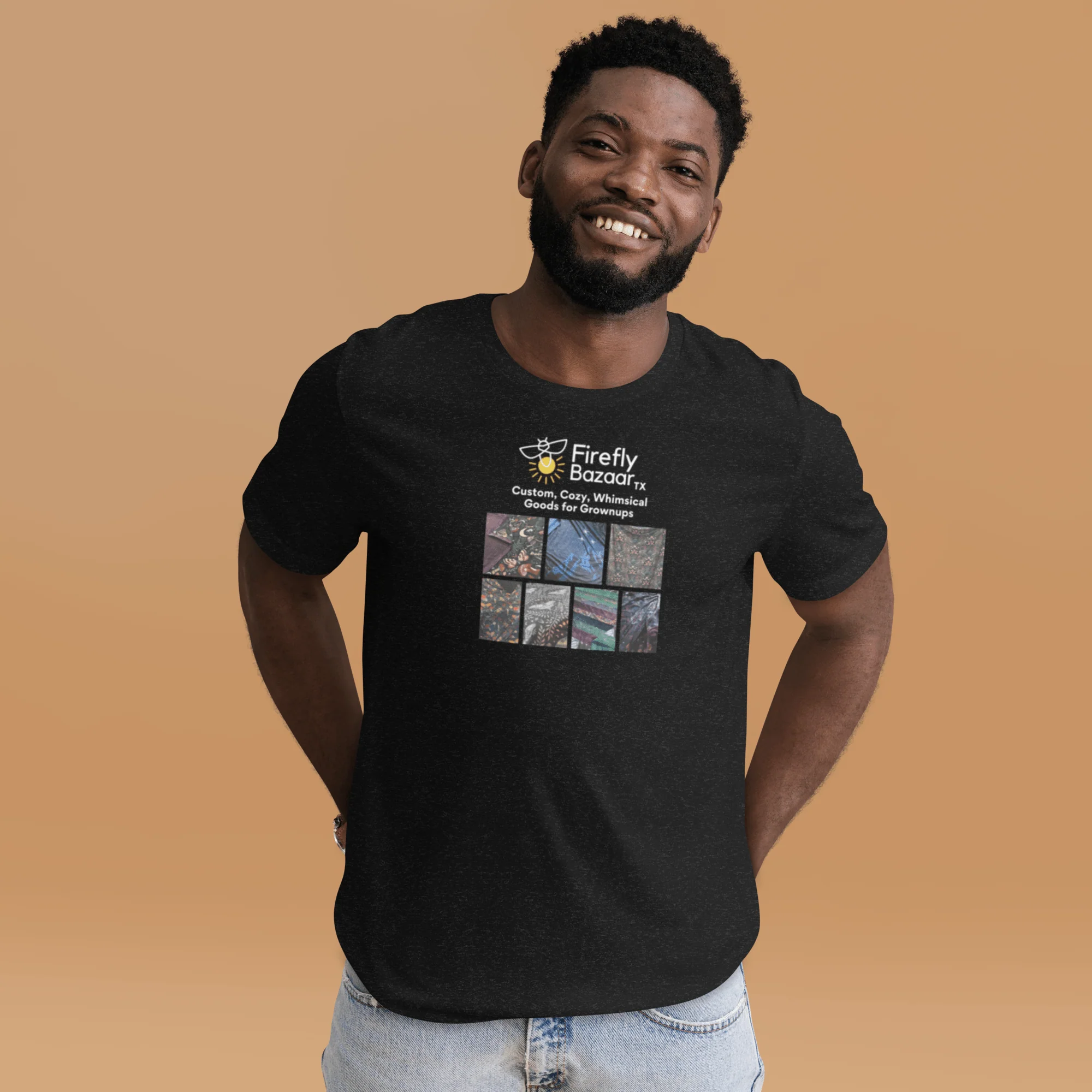 Firefly Bazaar Print Grid T-shirt - Image 4