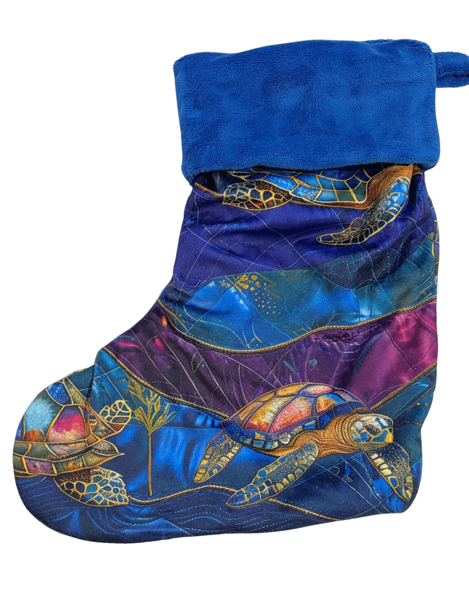 Stockings - Handmade Christmas Stockings, made from Upcycled Minky Scraps - Image 7