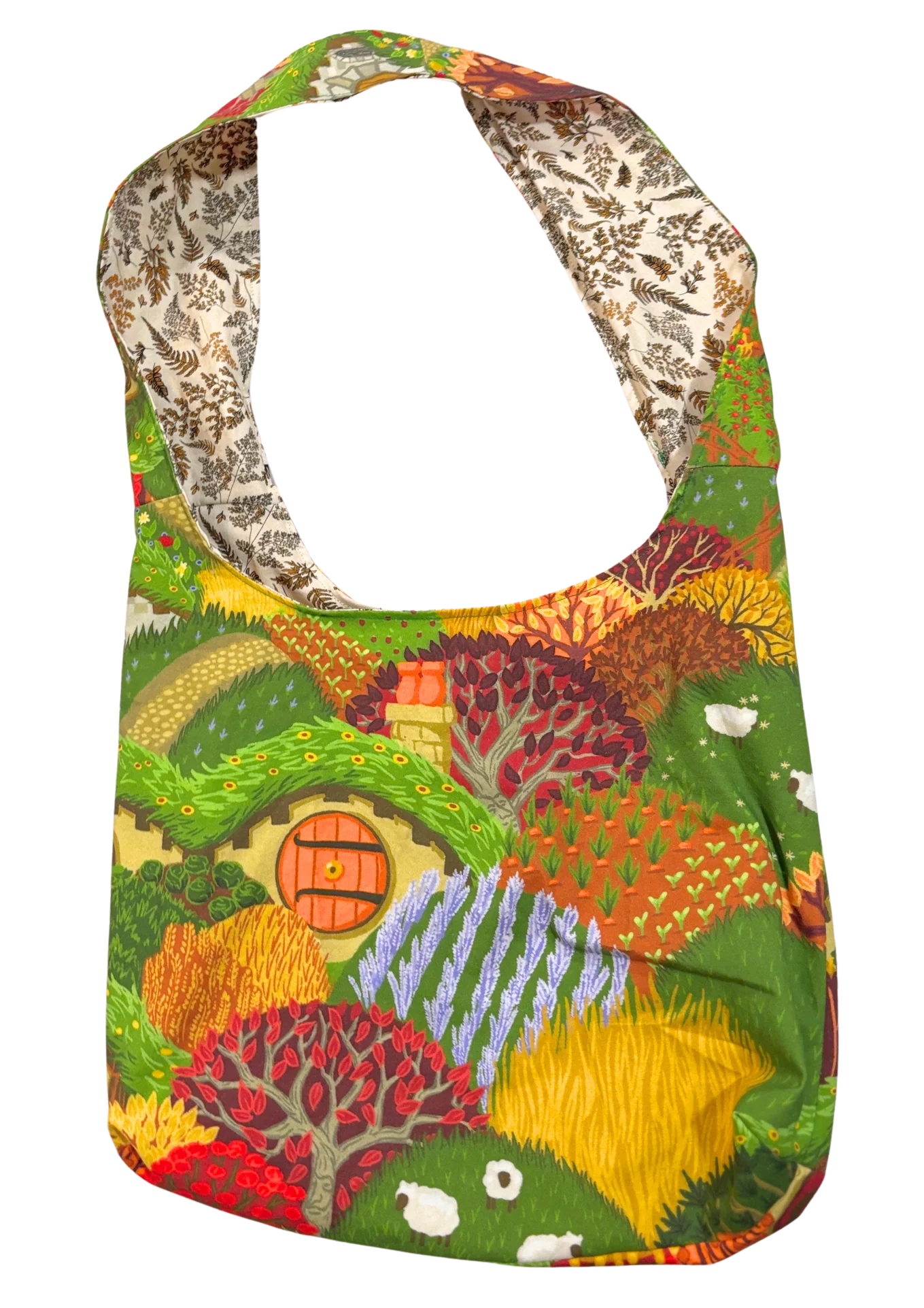 Hobo Bag - Cotton Reversible Double Layered - Image 15