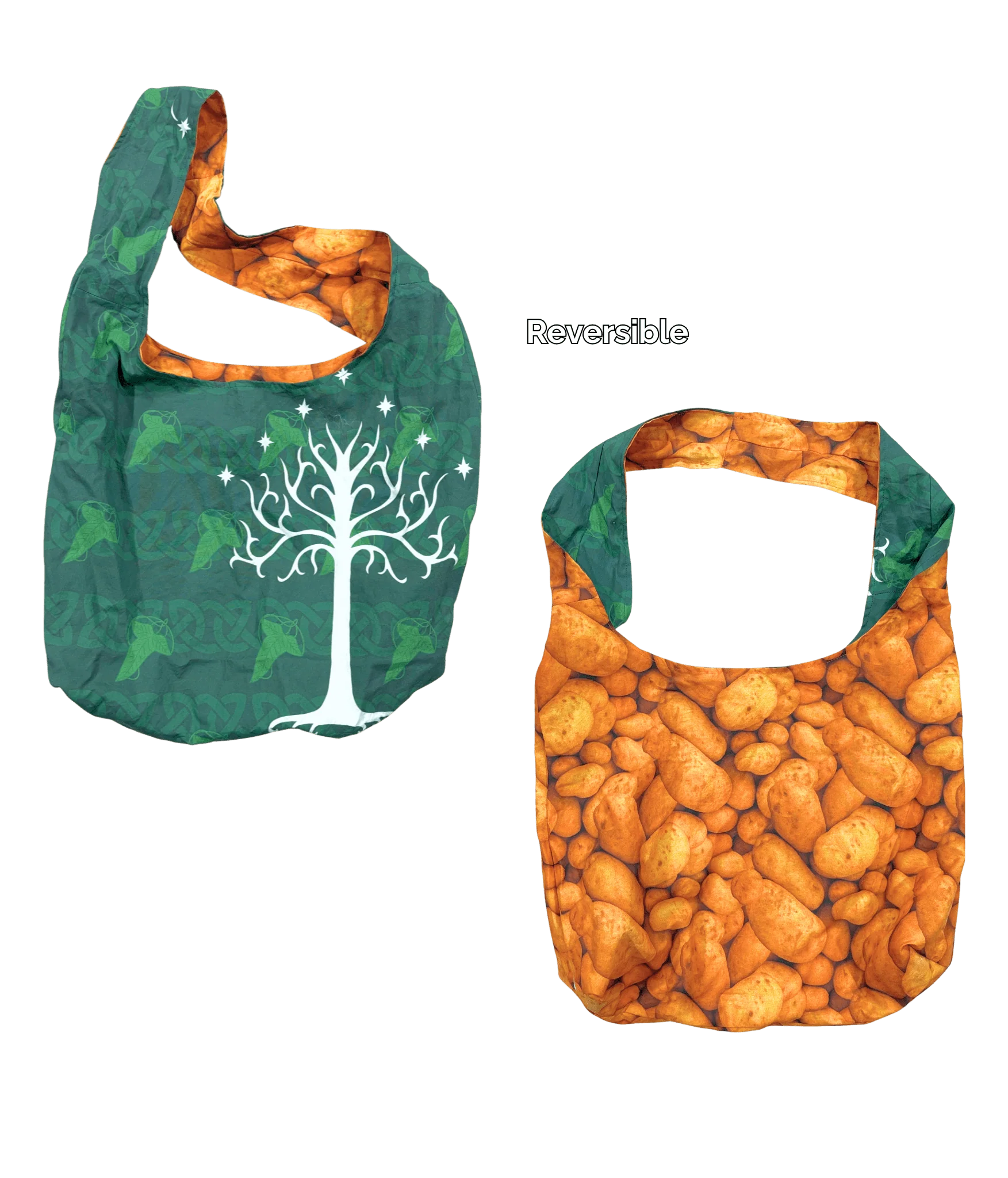 Hobo Bag - Cotton Reversible Double Layered - Image 3