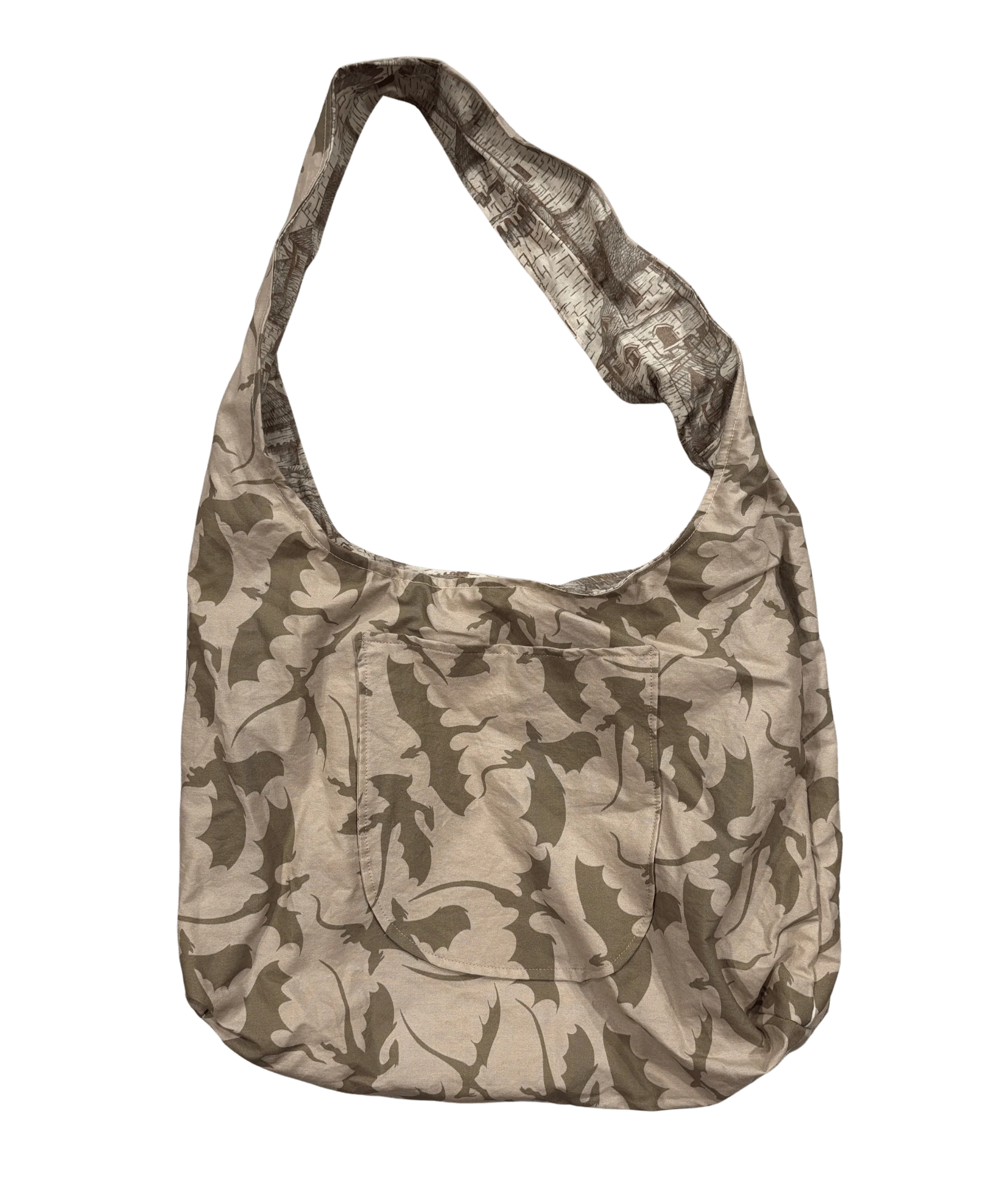 Hobo Bag - Cotton Reversible Double Layered - Image 7