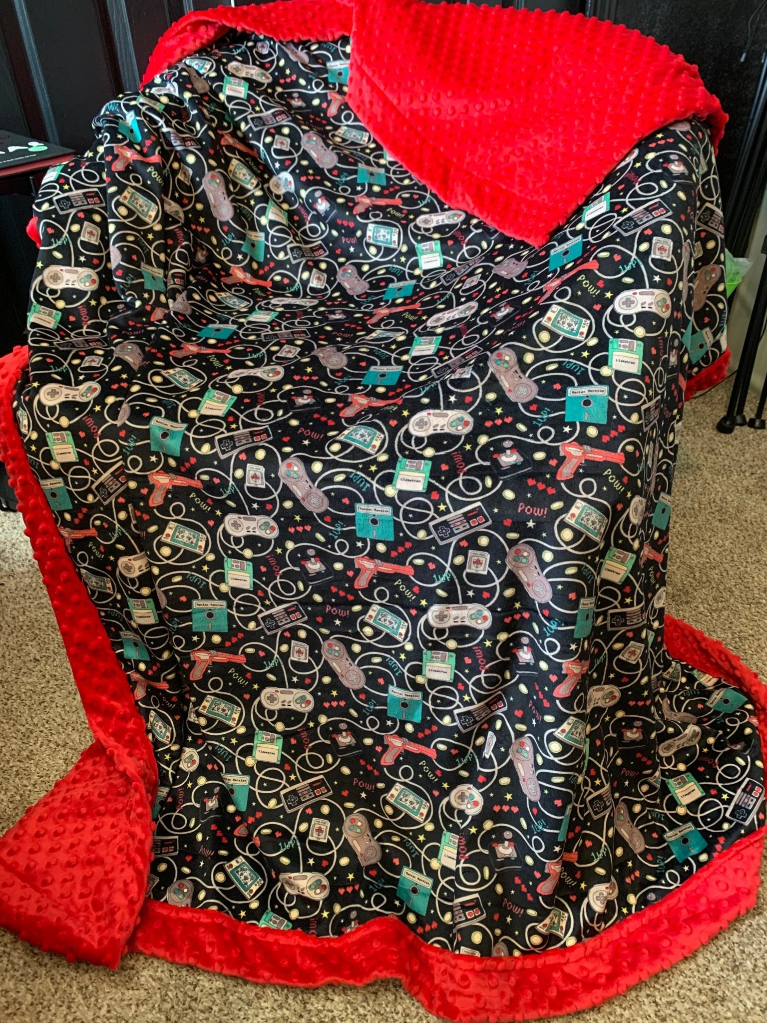 Custom Grownup Blankies - Nerdy & Fandom Collection, Minky Blanket - Image 28
