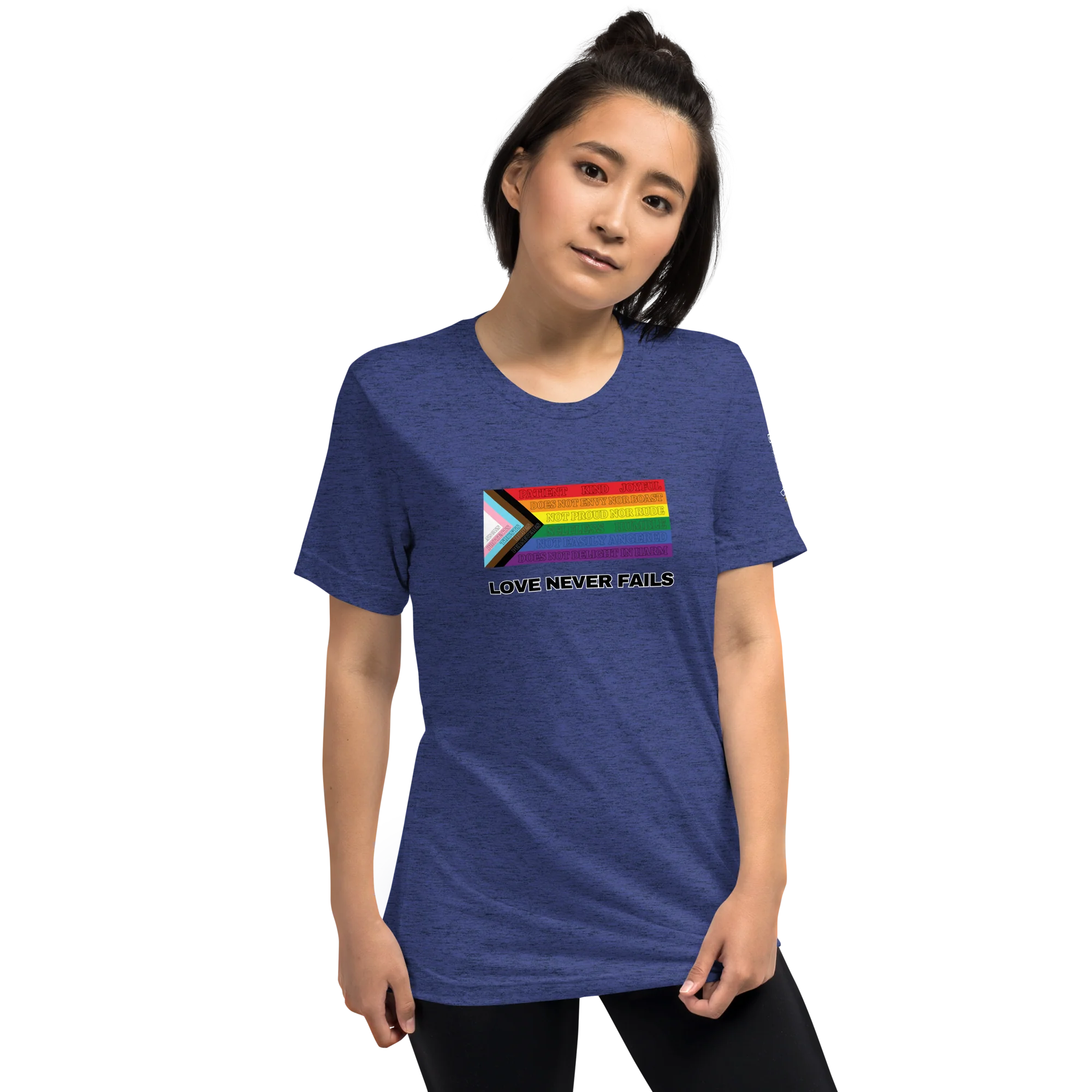 Love Never Fails T-shirt - Image 11