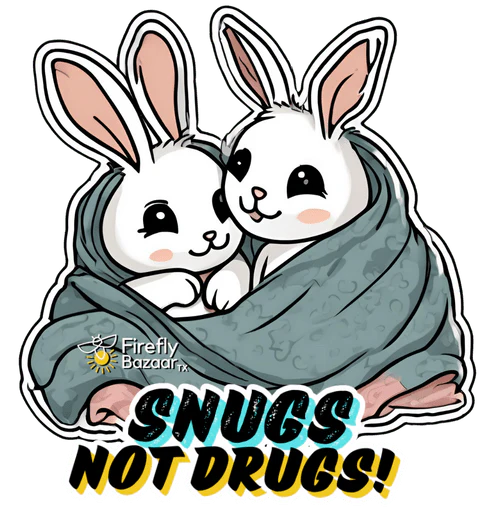 Snugs not Drugs Stickers - Image 5