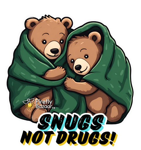Snugs not Drugs Stickers - Image 6