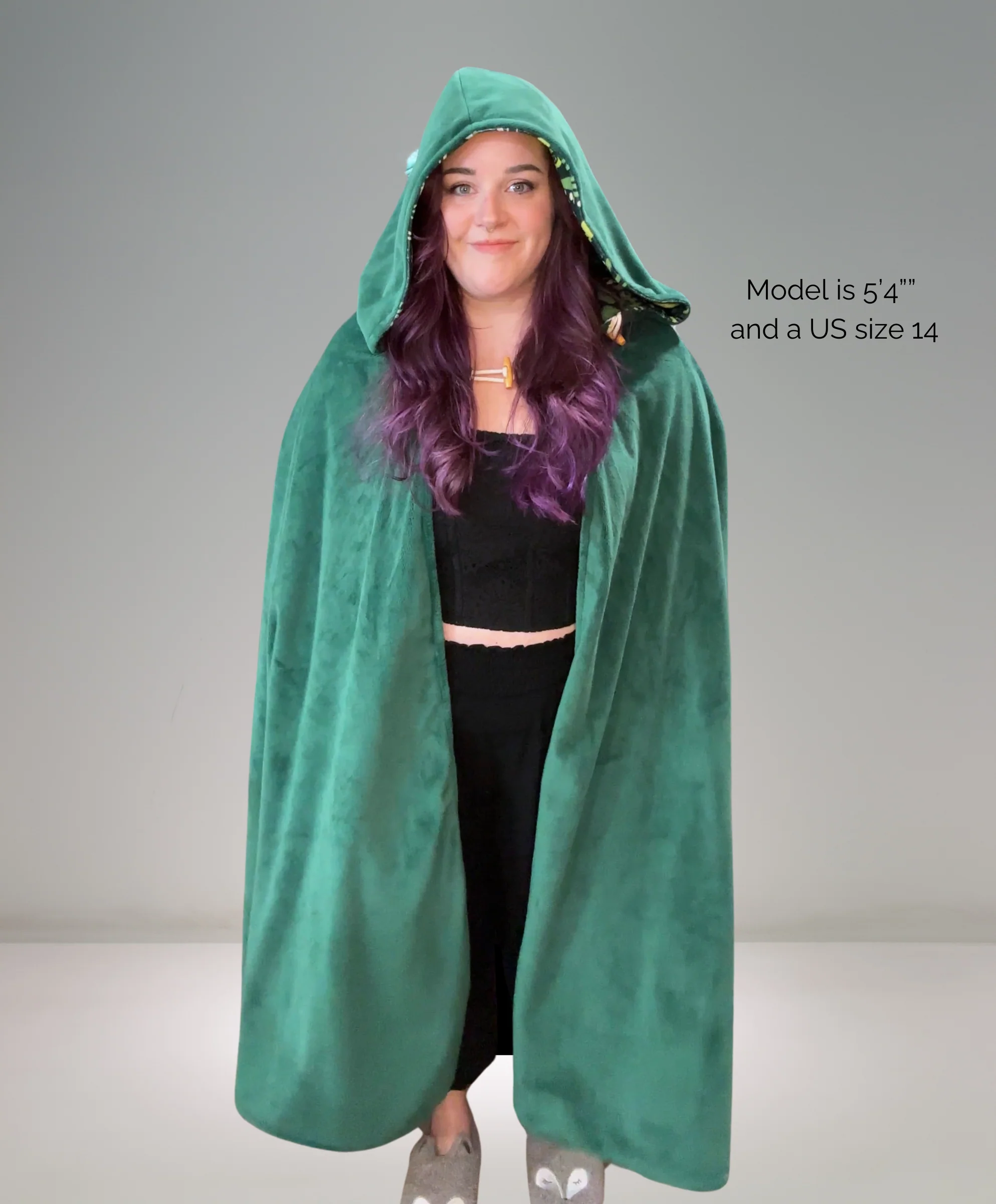 Standard Minky Cloak - Customizable Hooded Cape - Image 13