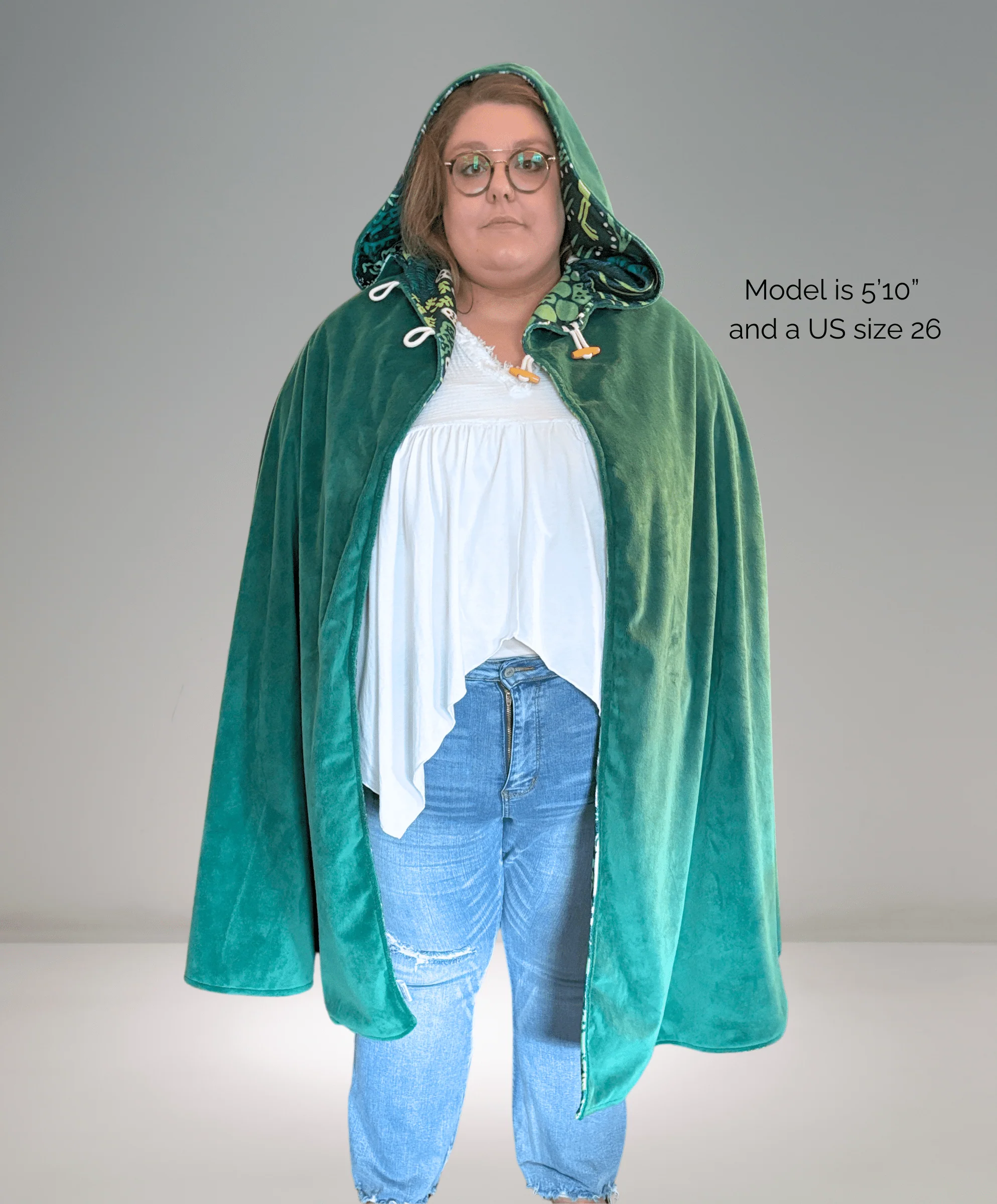 Standard Minky Cloak - Customizable Hooded Cape - Image 14