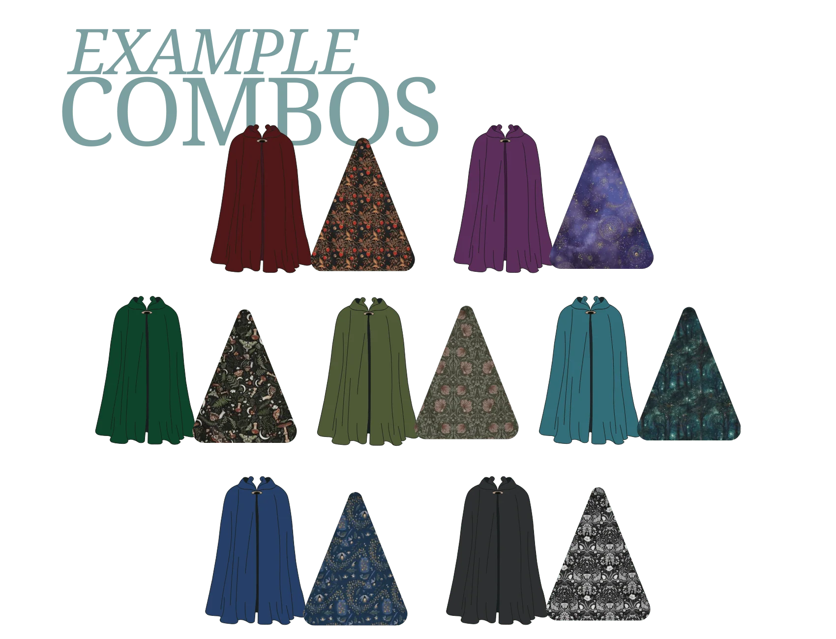 Standard Minky Cloak - Customizable Hooded Cape - Image 5