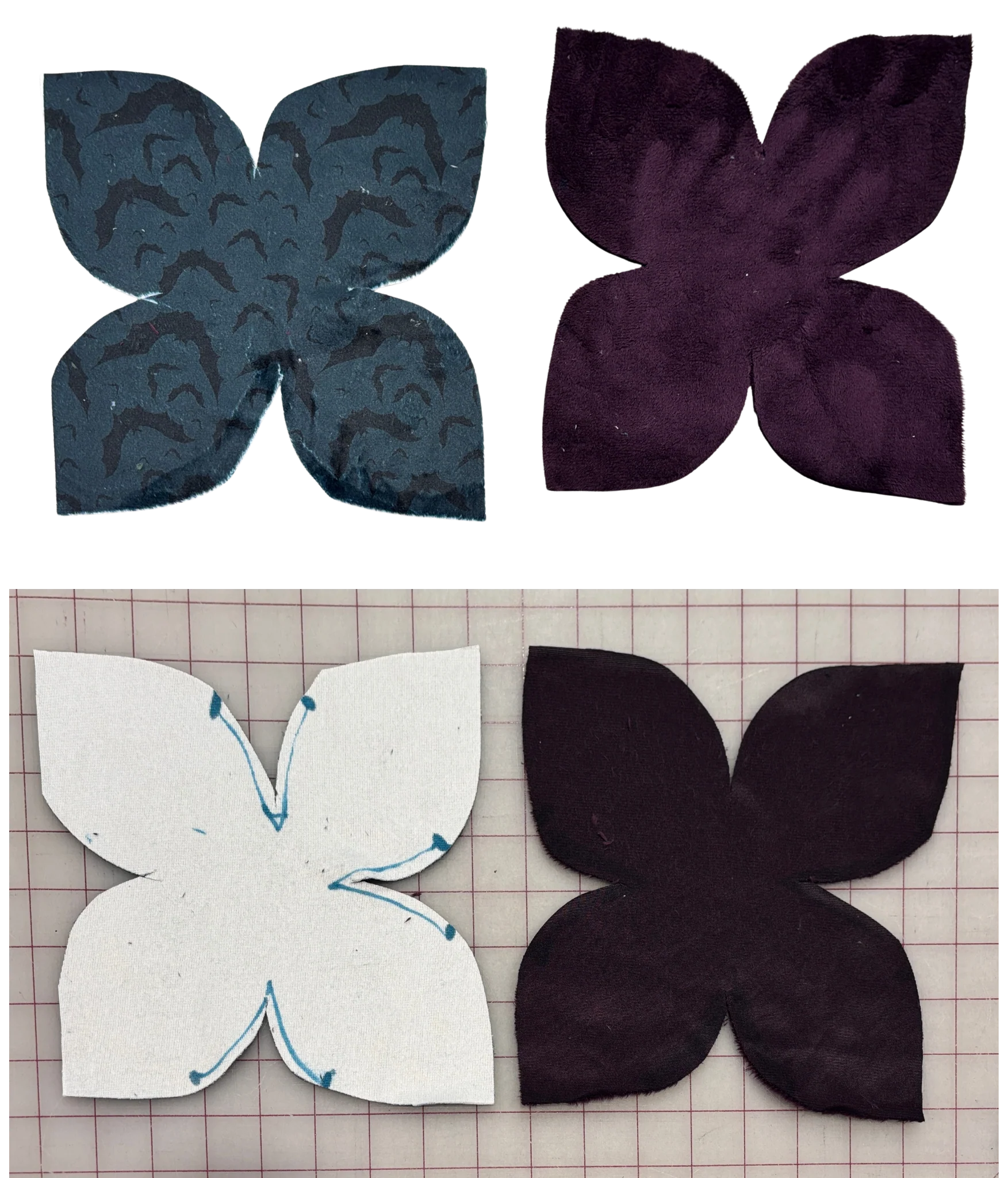 Tea Tulip Kit - Pre-Cut Fabric Bundle - Image 4