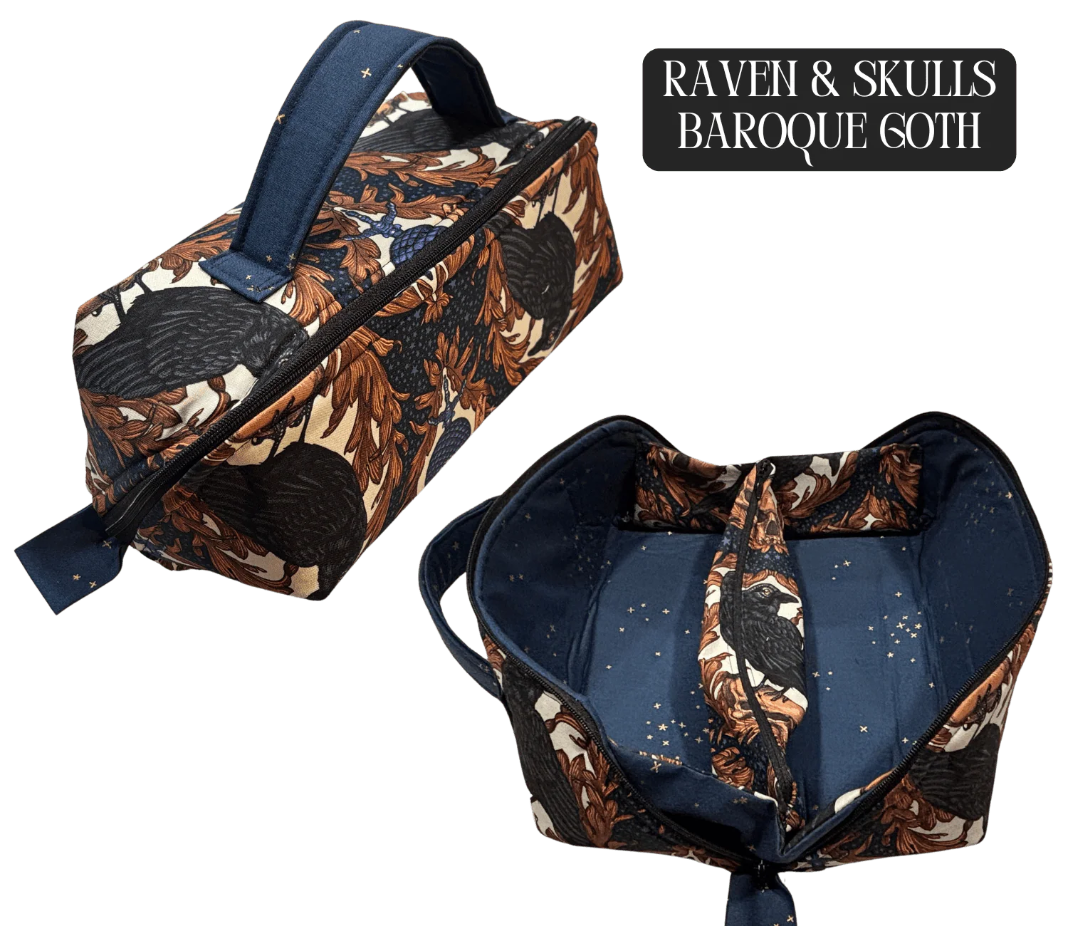 Toiletry Bag - Lay-Flat Makeup Bag - Image 4